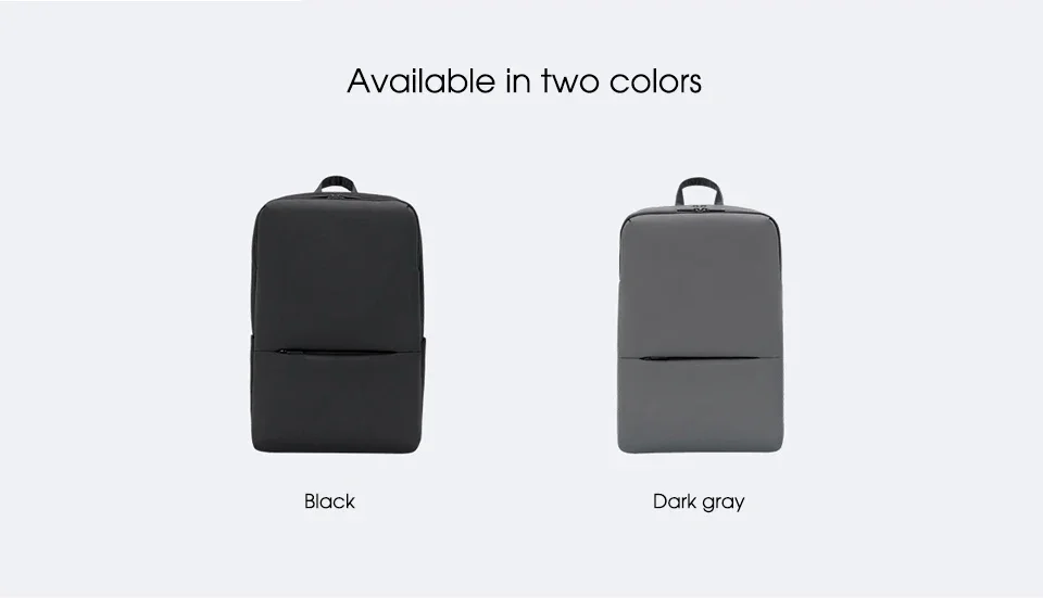 Xiaomi Classic Business Backpack 2 Fashion Laptop Bag for Men and Women Travel Large Capacity Backpack