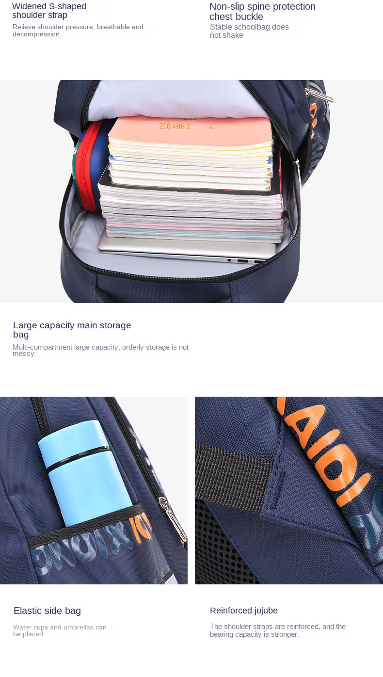 Waterproof Children School Bags For Boys Kids Backpack Primary Orthopedic School Backpack Schoolbag Book Bag Mochila Infantil