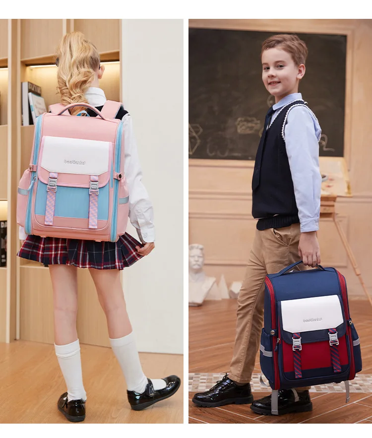 Children Orthopedics School Bags Kids Backpack Primary Schoolbag For Girls Boys Waterproof School Backpacks BookBag Mochila