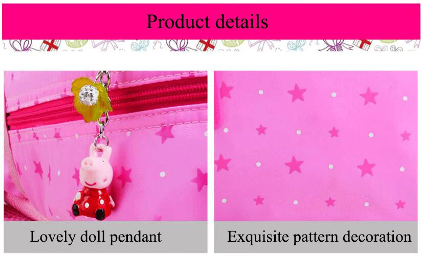 Orthopedic Primary Backpacks For Girls School Bags 3 Pcs/Set Schoolbag Dot Printing Schoolbag teenagers bookbag Rucksack Moch