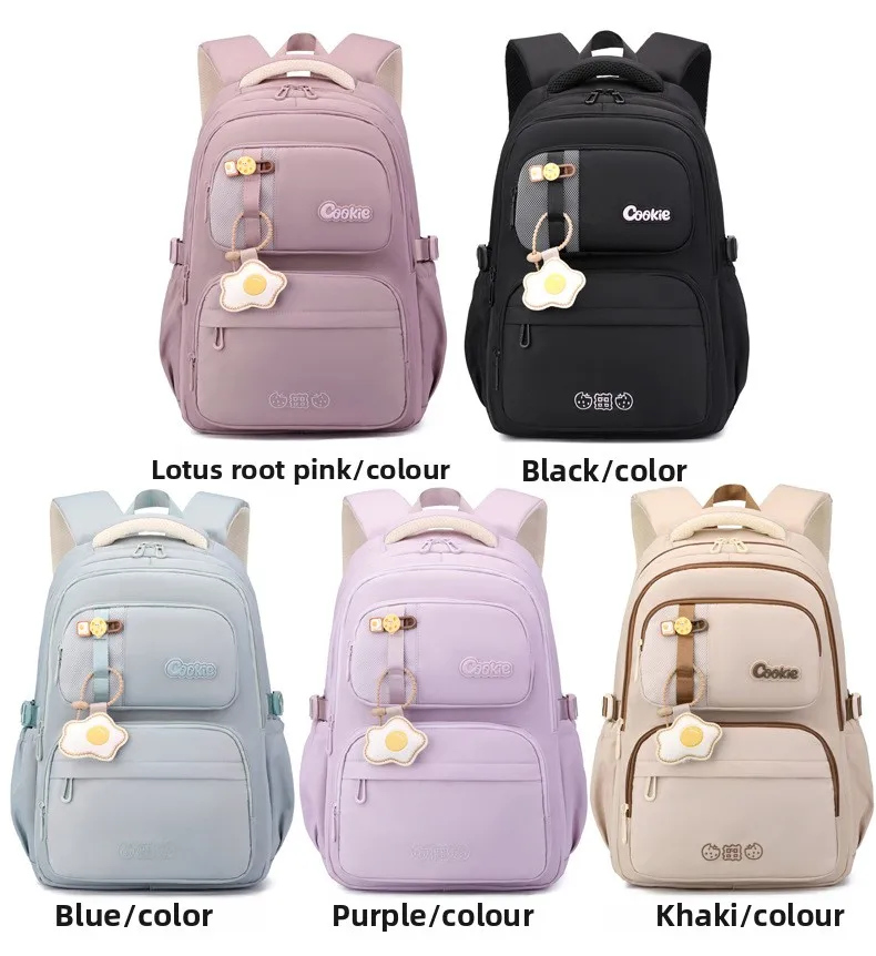 Cool School Backpack for teenage girls Student Large Capacity Backpack Stylish Casual School Bag for Middle High School Students