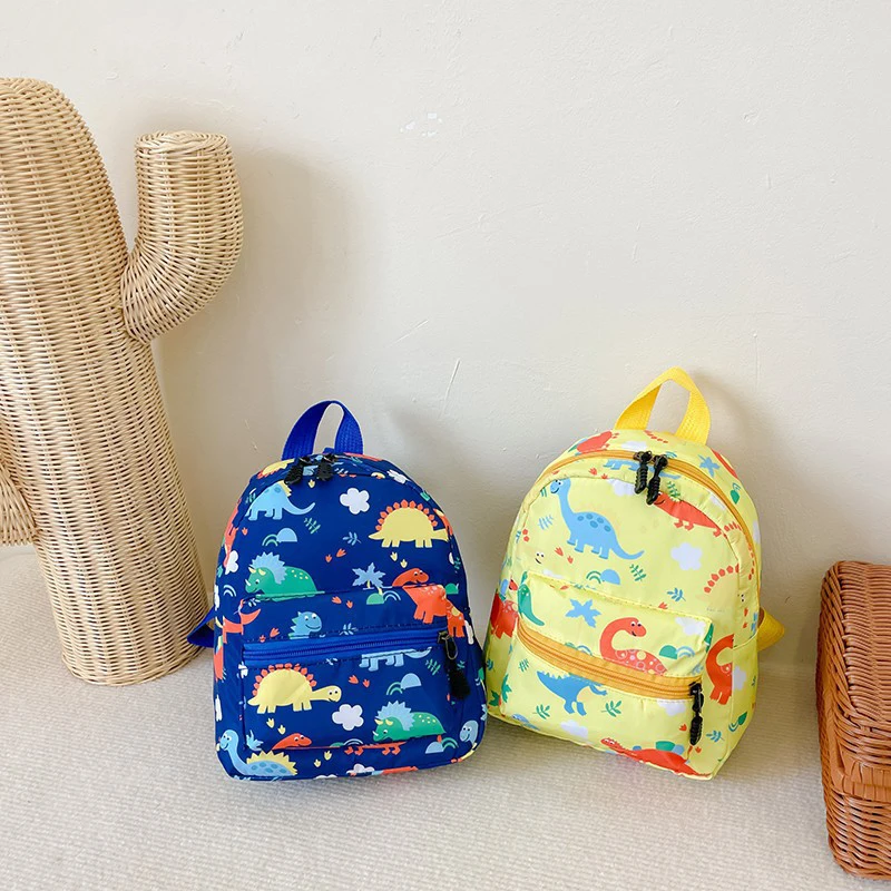 Children's Cartoon Dinosaur Backpacks For Teenager Cute Kindergarten Schoolbag Waterproof Book Bag Boys Girls Animal Bag