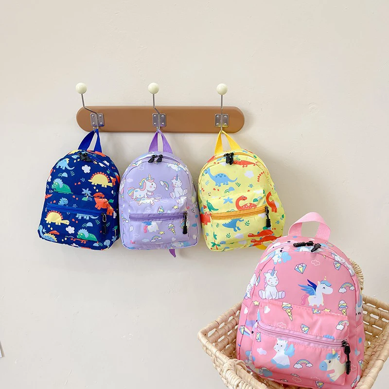 Children's Cartoon Dinosaur Backpacks For Teenager Cute Kindergarten Schoolbag Waterproof Book Bag Boys Girls Animal Bag