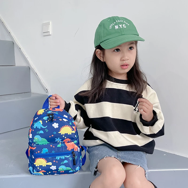 Children's Cartoon Dinosaur Backpacks For Teenager Cute Kindergarten Schoolbag Waterproof Book Bag Boys Girls Animal Bag