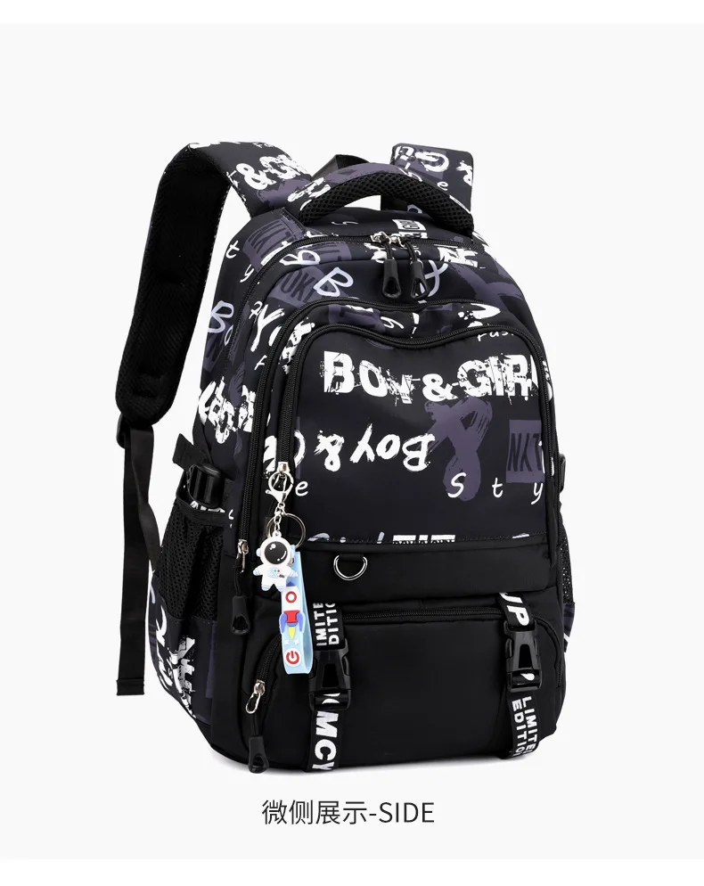 Boys School Bags Children Middle School Backpack Teenage Schoolbag Outdoor Travel backpack Big Student Laptop Backpack Book bag