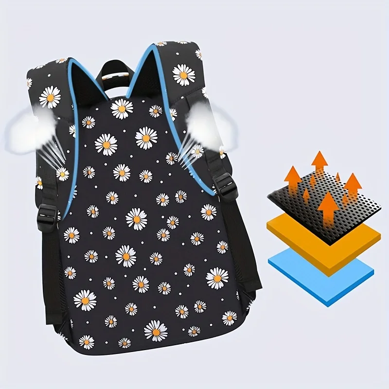 Waterproof Children School Bags Set For Girls Kids Backpack 3pcs Orthopedic Backpack Schoolbag Primary School Backpack Book Bag