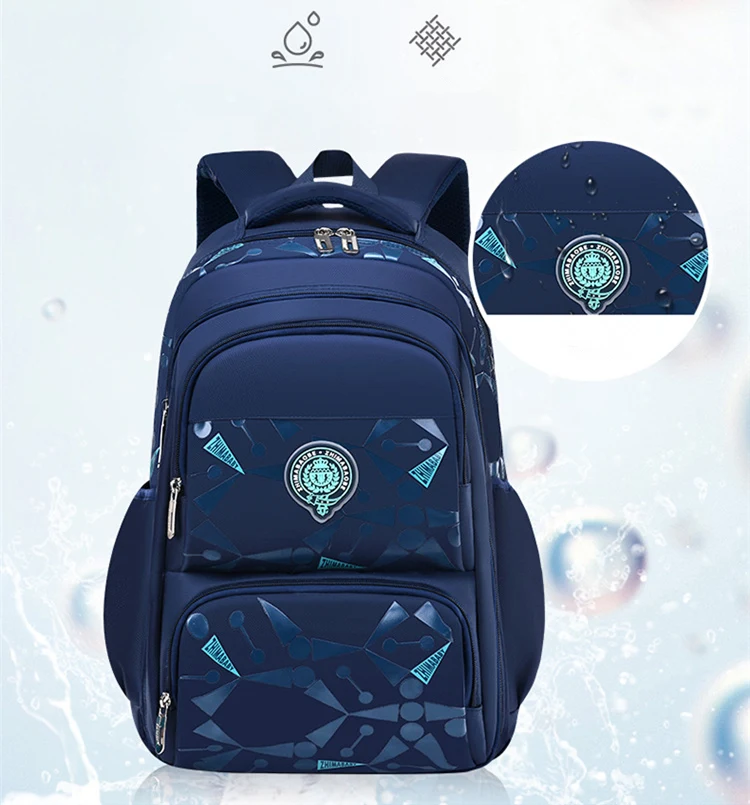 Primary School Backpacks Waterproof Children School Bags For Boys kids Travel Backpack Orthopedic School bag Mochila Infantil