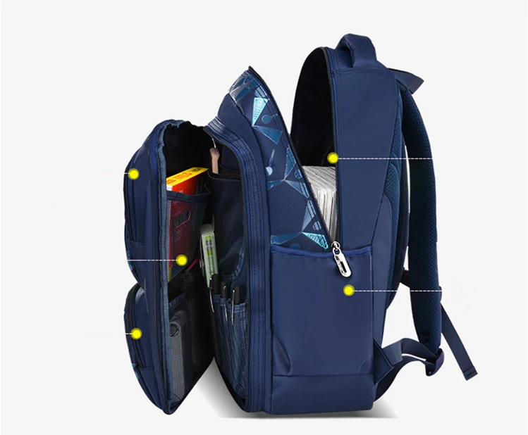 Primary School Backpacks Waterproof Children School Bags For Boys kids Travel Backpack Orthopedic School bag Mochila Infantil