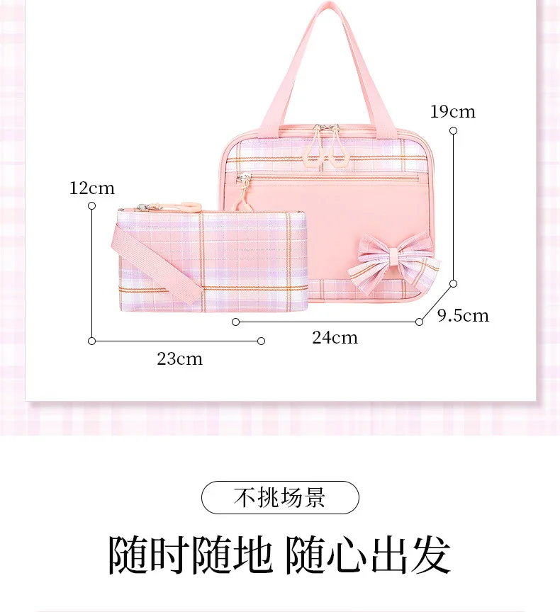 Fashion Girls School Backpack School Bags 3Pcs Teenage Laptop Backpack Casual Travel Backpack Book Bag Children Schoolbag