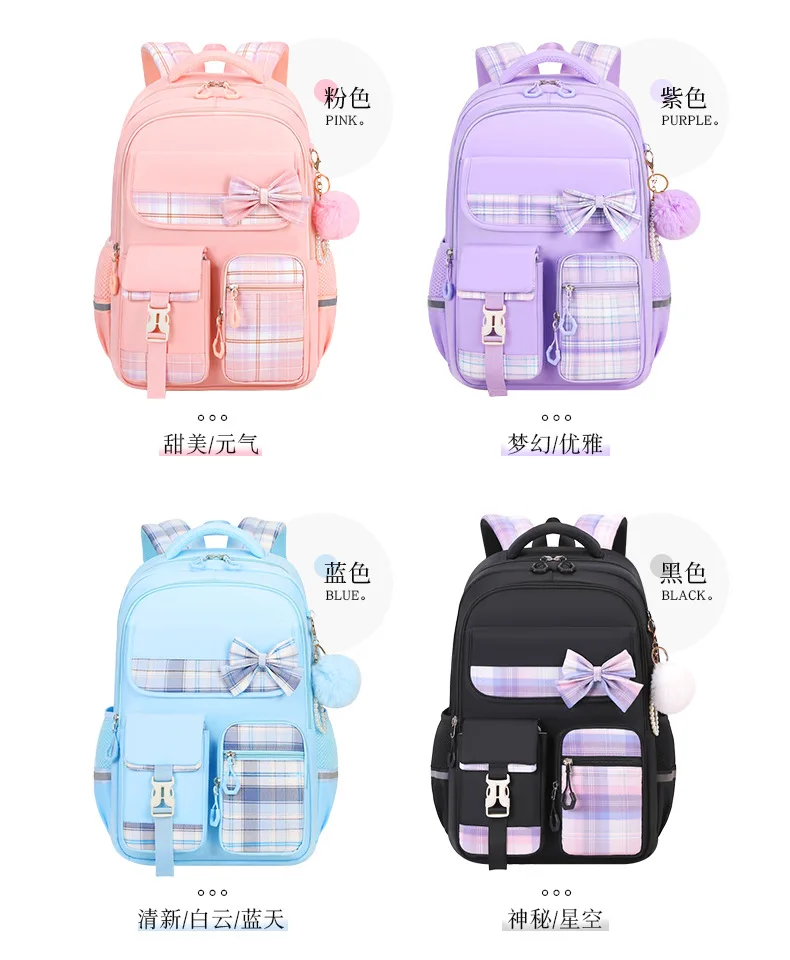 Fashion Girls School Backpack School Bags 3Pcs Teenage Laptop Backpack Casual Travel Backpack Book Bag Children Schoolbag