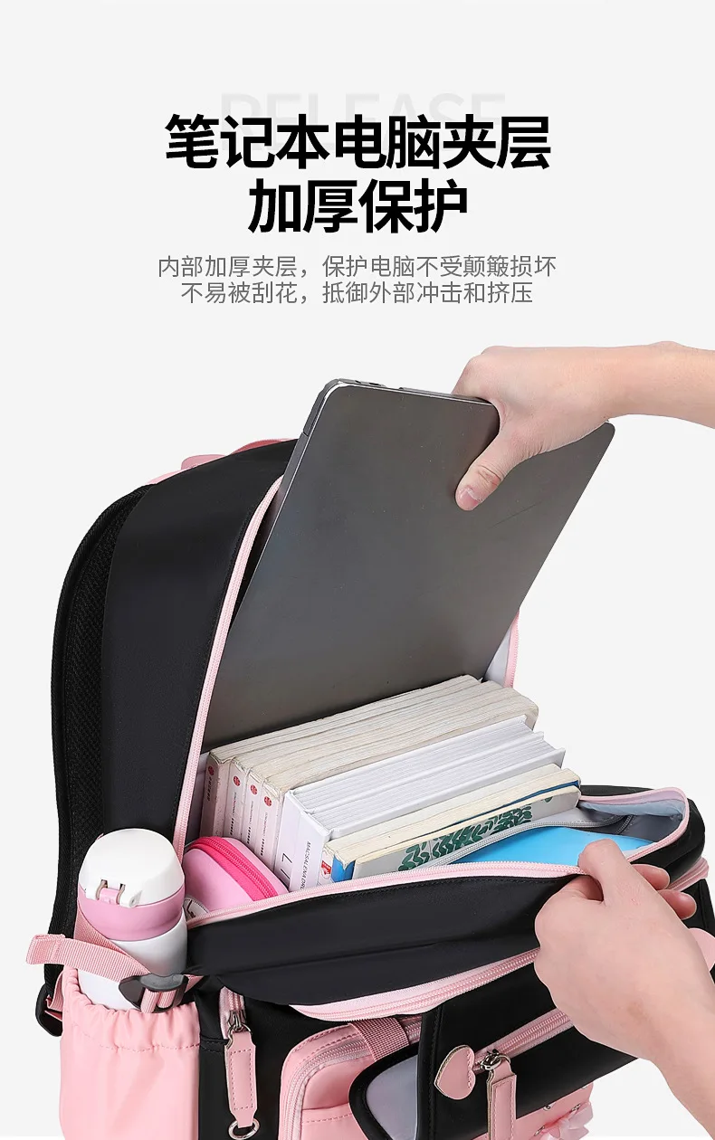 Fashion Girls School Backpack School Bags Teenage laptop Backpack Casual Travel backpack Book Bag Children schoolbag Waterproof