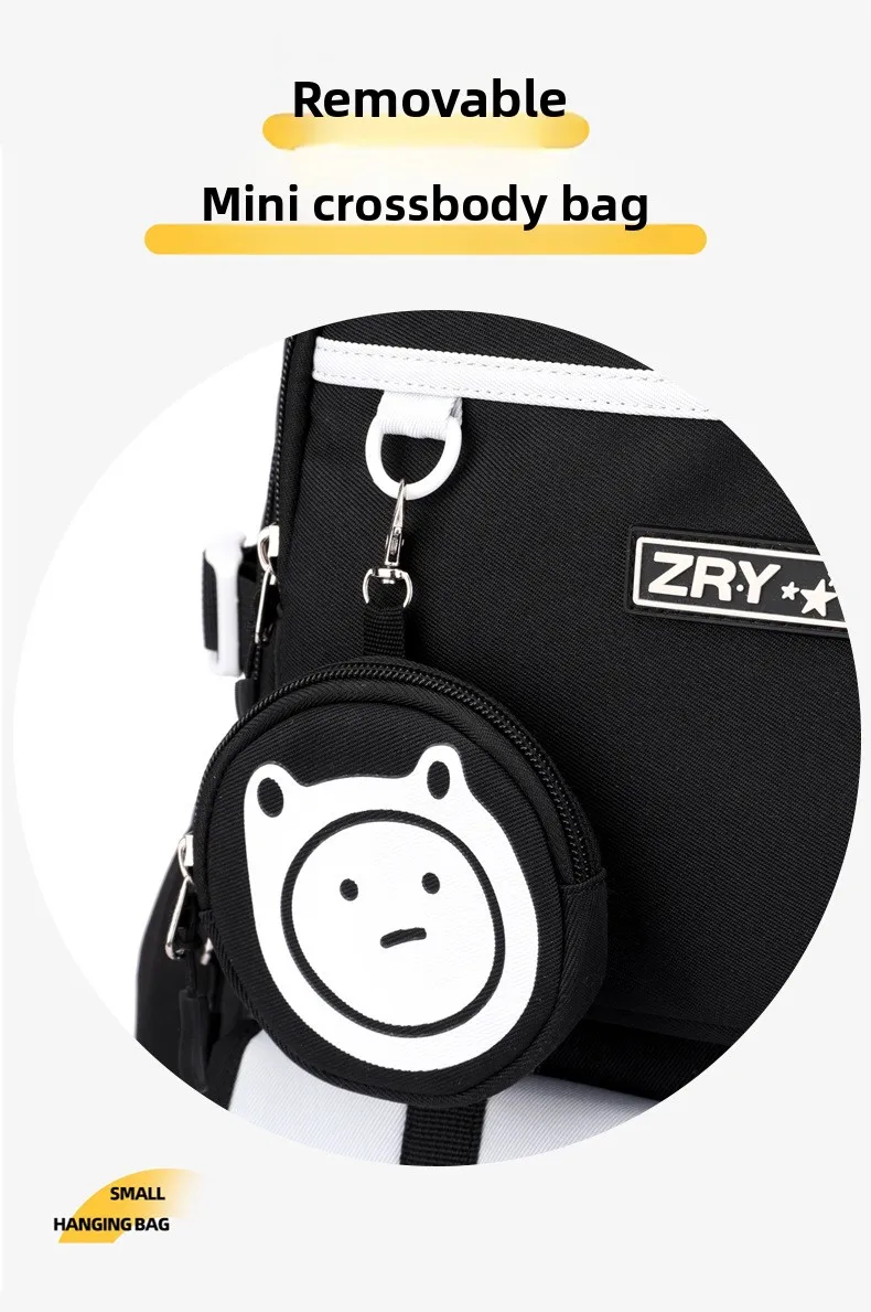 Cool School Bags for Teenage Girls Middle School Student Schoolbag Leisure Campus Backpack High School Large Capacity Backpack