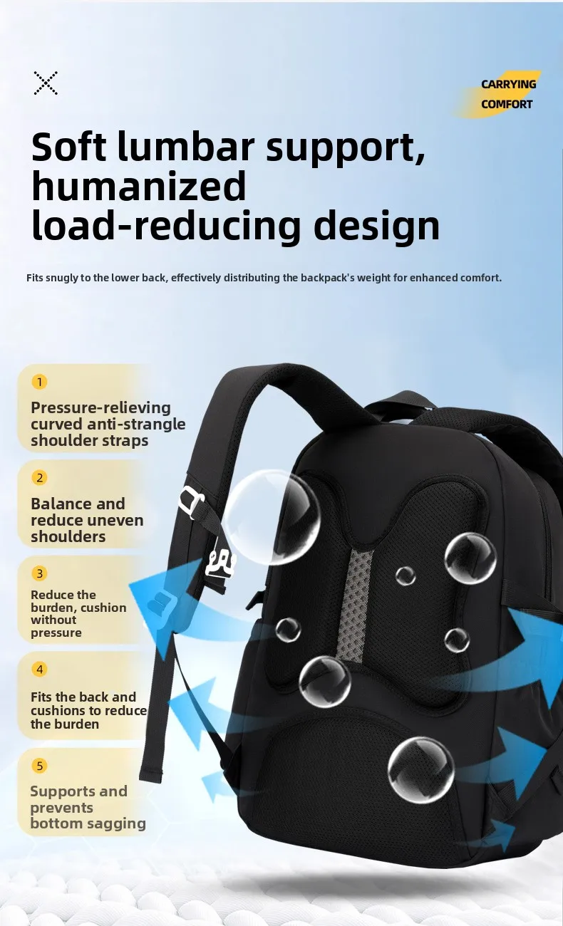 Cool School Bags for Teenage Girls Middle School Student Schoolbag Leisure Campus Backpack High School Large Capacity Backpack