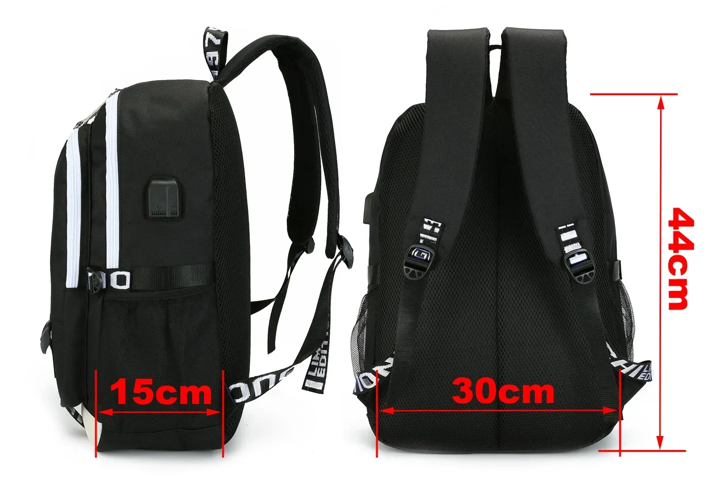Jujutsu Kaisen Backpack Anime Mochila Student Casual Schoolbag Boys Girls Gift Book Bag Lightweight Daily Travel Rucksack