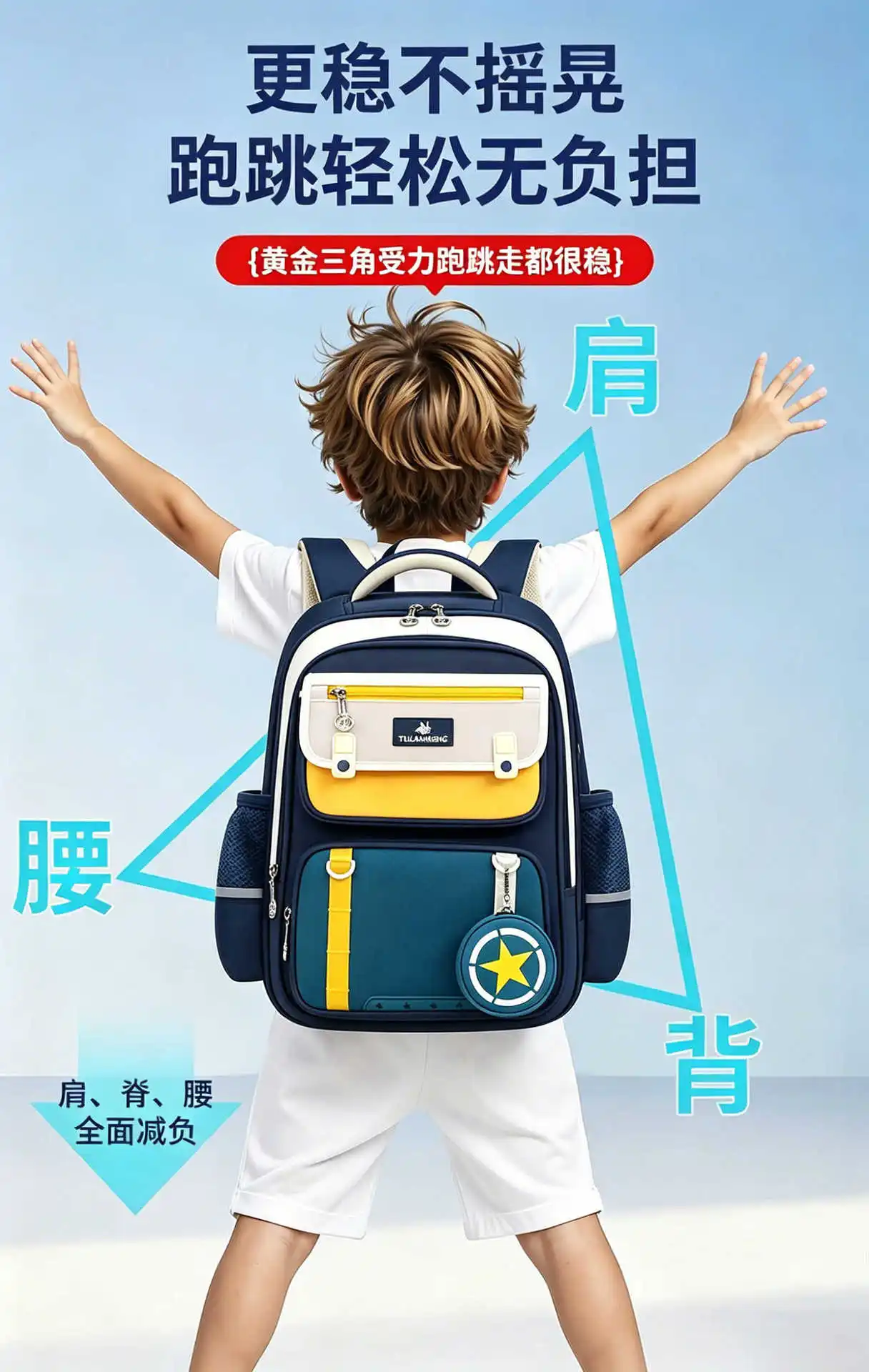 Orthopedic Primary School Backpack Children School Bags Girls Boys Waterproof Backpack Schoolbag Kids Book Bag Mochila Infantil