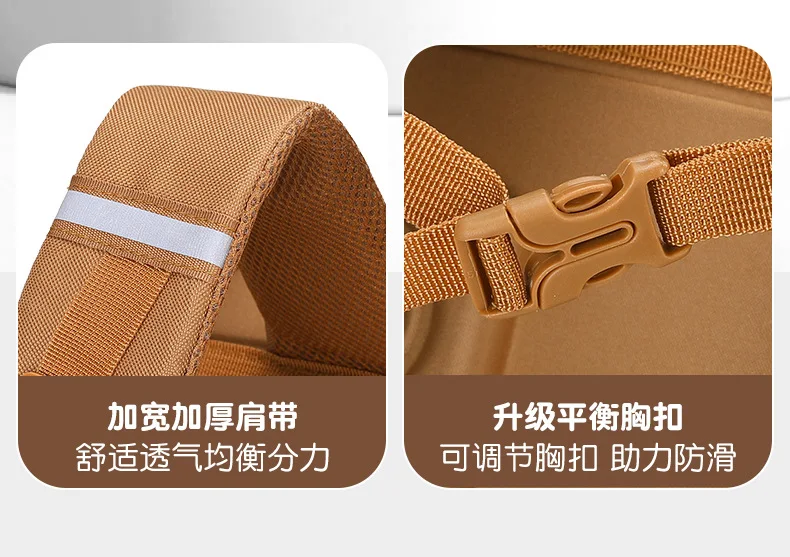 Capybara Children School Bags For Boys Girls Kids Backpack Orthopedic School Backpack Waterproof Primary Schoolbag Book Bag