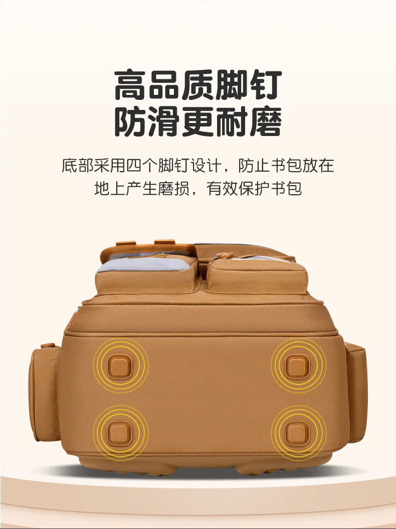 Capybara Children School Bags For Boys Girls Kids Backpack Orthopedic School Backpack Waterproof Primary Schoolbag Book Bag