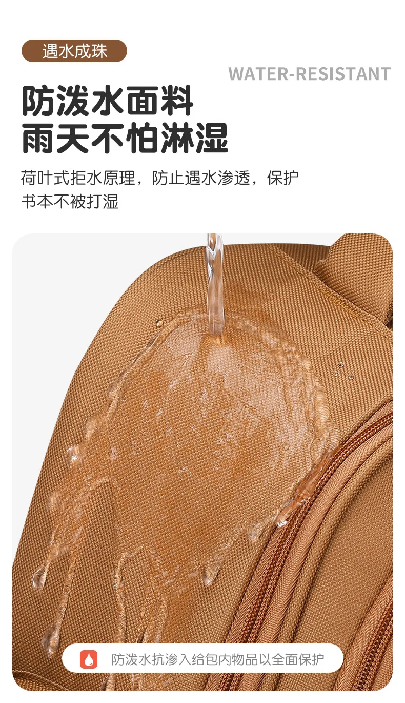 Capybara Children School Bags For Boys Girls Kids Backpack Orthopedic School Backpack Waterproof Primary Schoolbag Book Bag