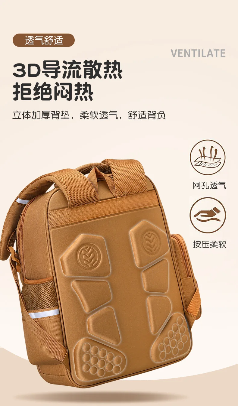 Capybara Children School Bags For Boys Girls Kids Backpack Orthopedic School Backpack Waterproof Primary Schoolbag Book Bag