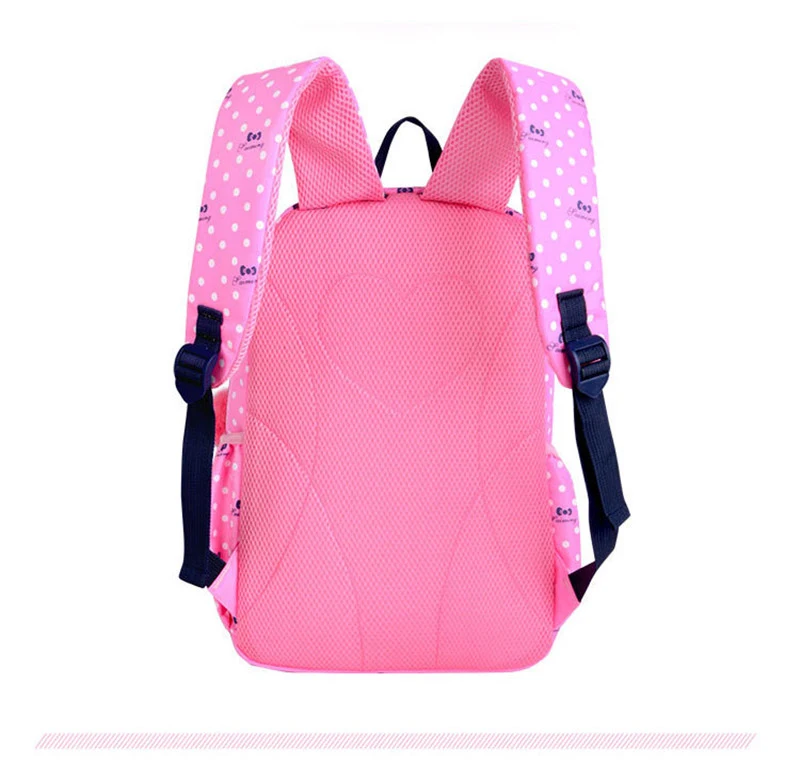 Bunnyfly 3pcs/Set Kids School Bag Backpack Set Fashion Lovely Children's Backpack for Girls Student Mochila Sac