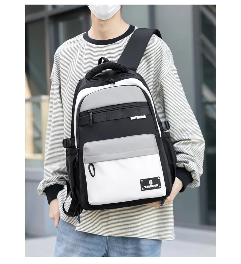 Children New Trolley Backpacks Boyes School Bag Kids Back Pack Nylon Students Rolling Mochila Korea Schoolbag Trolley Bookbags