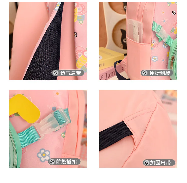 Kindergarten Backpacks School Bags Cartoon Book Bag Baby Girls Boys for Preschool Kids Satchel Cute Schoolbag Mochila Escolar