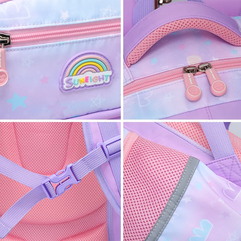 SUN EIGHT NEW Student Backpacks For Teenager School Backpack Cartoon Pattern Girl School Bags Boy Bag