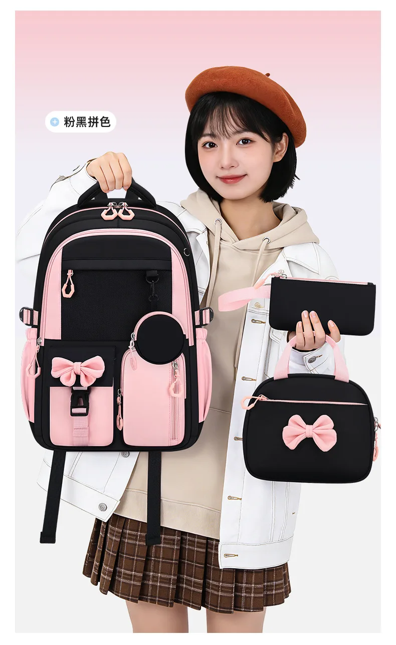 Primary School Bags For Girls Schoolbag Kawaii Lightweight Children School backpack Book Bag Travel Backpack Mochilas Gifts