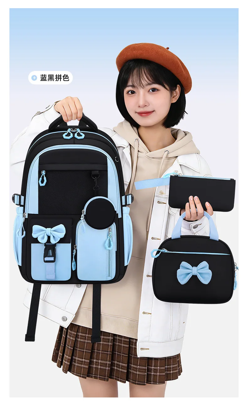 Primary School Bags For Girls Schoolbag Kawaii Lightweight Children School backpack Book Bag Travel Backpack Mochilas Gifts