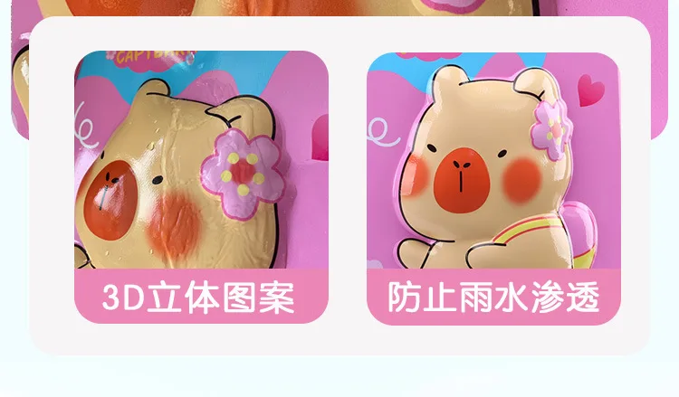 Capybara Children School Bags For Girls 3D Orthopedic Backpack Kids Backpacks Schoolbags Primary School Backpack Kids Mochila