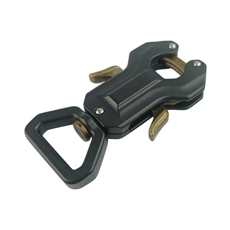 Dog Leash Clasp Heavy Duty Swivel Frog Clip Quick Release Locking Buckle for Extra Large Dogs Outdoor Walking Training