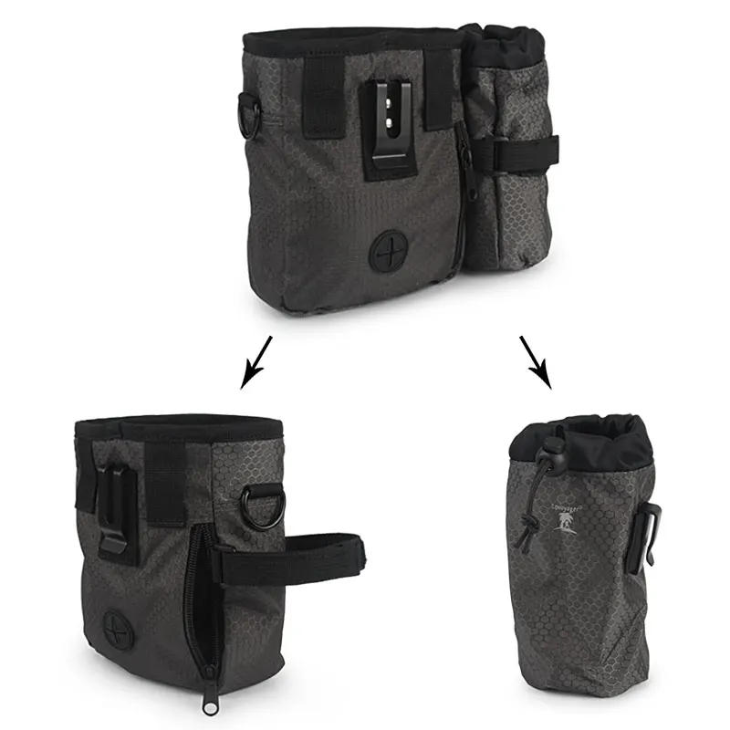 Pet Waist Bag Dog Bag Treat Dogs Obedience Agility Training Treat Bags Detachable Pup Feed Pocket Puppy Pets Snack Bag