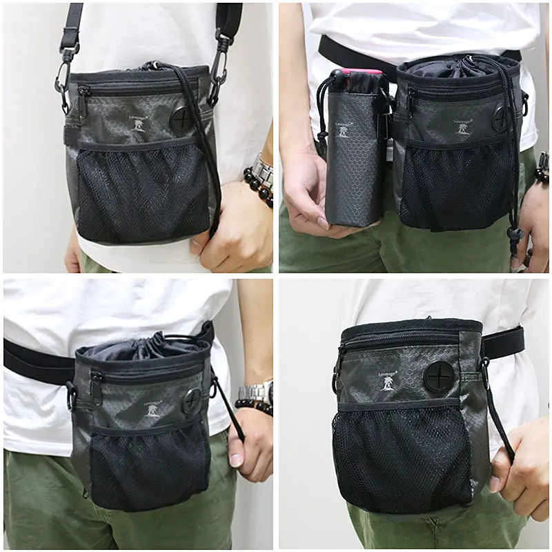 Pet Waist Bag Dog Bag Treat Dogs Obedience Agility Training Treat Bags Detachable Pup Feed Pocket Puppy Pets Snack Bag