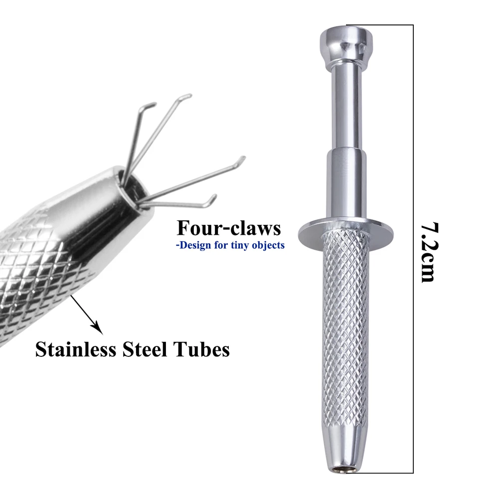 1pc 316L Stainless Steel Piercing Forceps Clamps Pliers for Nose Ear Belly Navel Lip Professional Body Piercing Supplies Tool