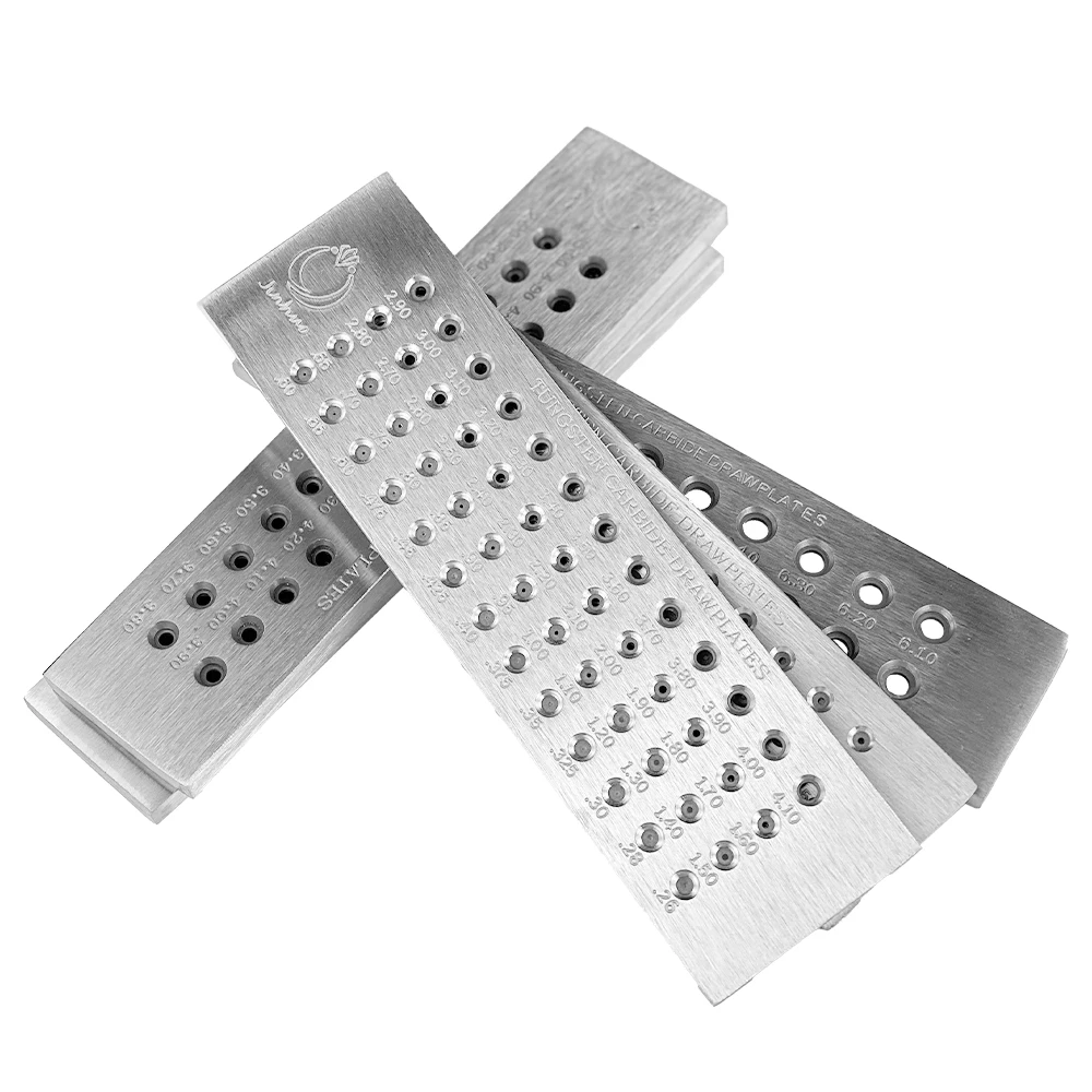 Tungsten Carbide Wire Drawplates Round Shape Wire Drawplate Jewelry Making Tools Jewelry Tools Gold and Silver Wire Drawing