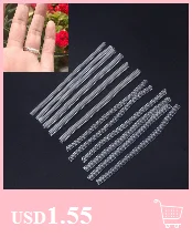 8/12/34 Pcs/Set Silicone Invisible Clear Ring Size Adjuster Guard Tightener Resizing Jewelry Tools Resizer Loose Rings