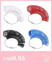 8/12/34 Pcs/Set Silicone Invisible Clear Ring Size Adjuster Guard Tightener Resizing Jewelry Tools Resizer Loose Rings