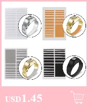 8/12/34 Pcs/Set Silicone Invisible Clear Ring Size Adjuster Guard Tightener Resizing Jewelry Tools Resizer Loose Rings