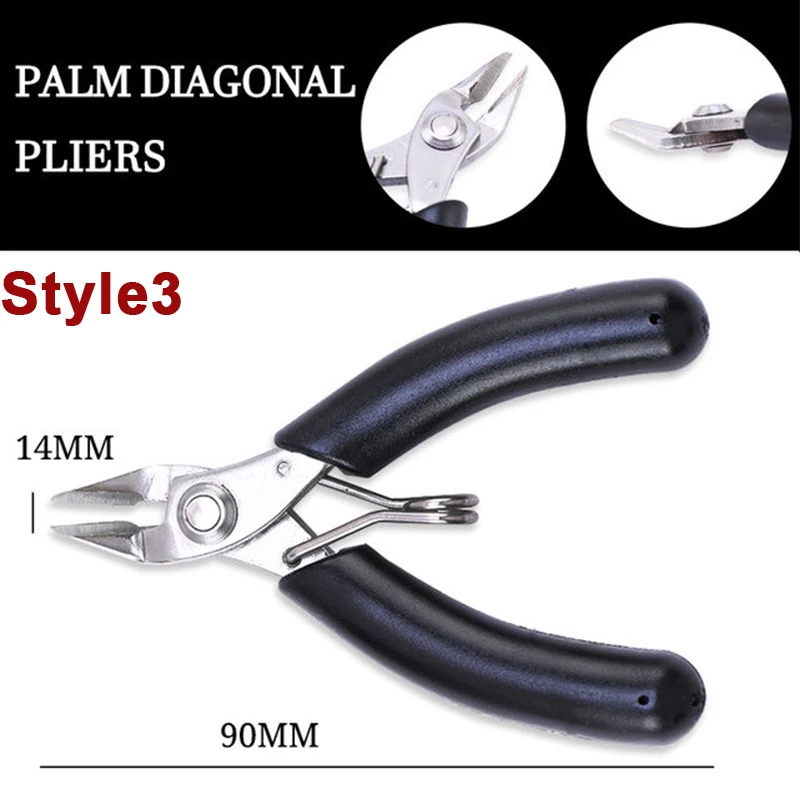 3PCS/Set Stainless Steel Pliers for Jewelry Making Supplies Wire Cutter Plier DIY Jewellery Repair Handcraft Tools Accessories