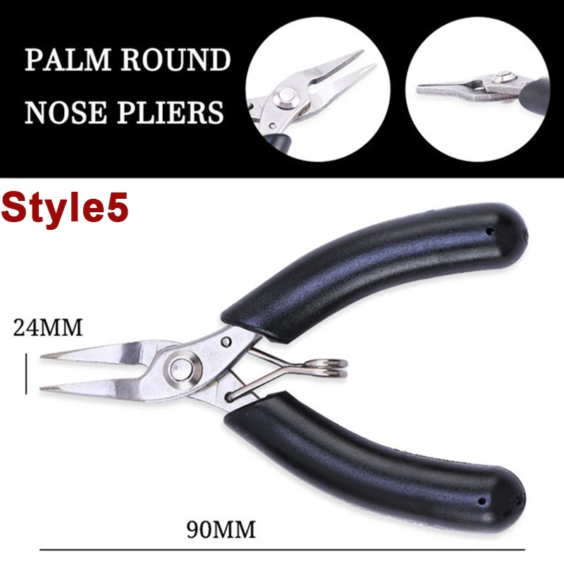 3PCS/Set Stainless Steel Pliers for Jewelry Making Supplies Wire Cutter Plier DIY Jewellery Repair Handcraft Tools Accessories