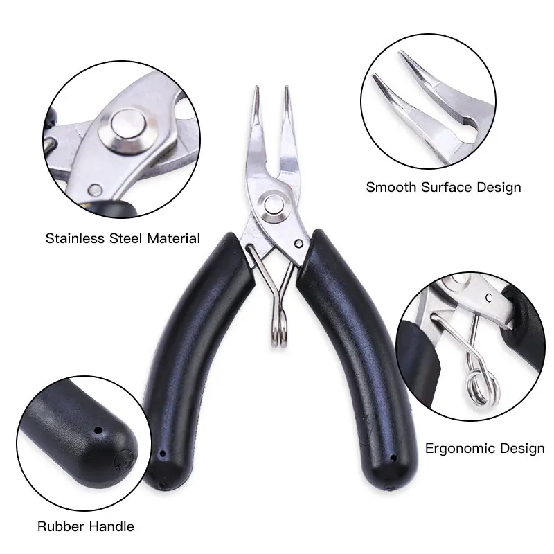 3PCS/Set Stainless Steel Pliers for Jewelry Making Supplies Wire Cutter Plier DIY Jewellery Repair Handcraft Tools Accessories