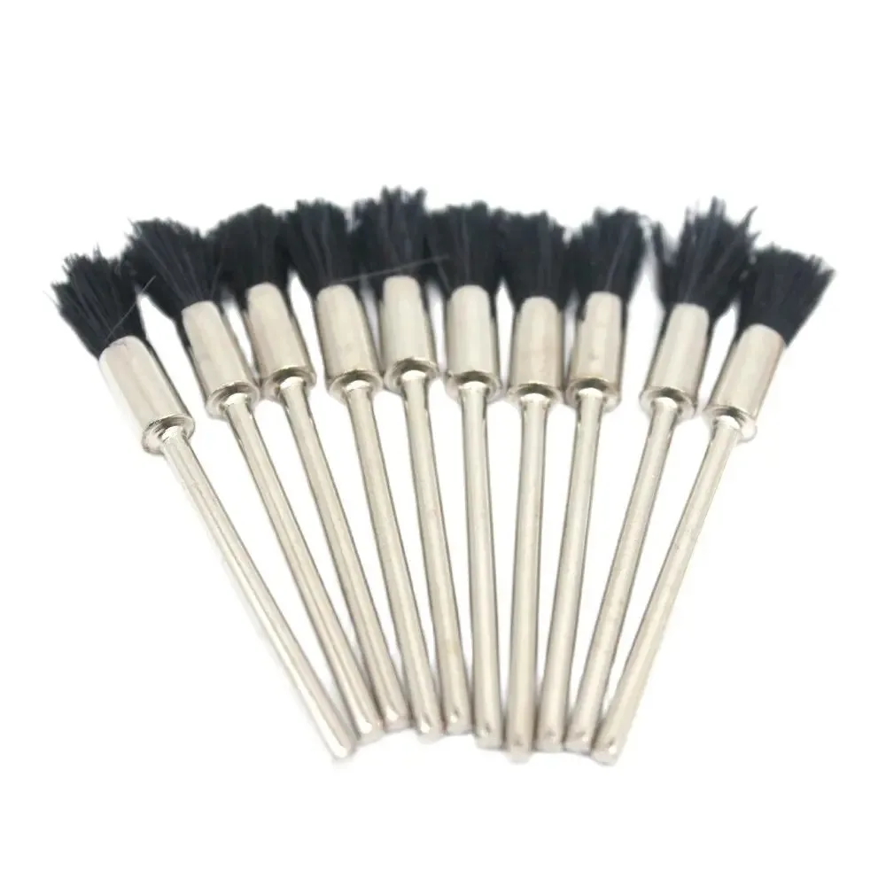 50pcs Polishing Wheels Bristle Brass Steel Wire Abrasive Brush Buffing Brushes Jewelry Making Tools