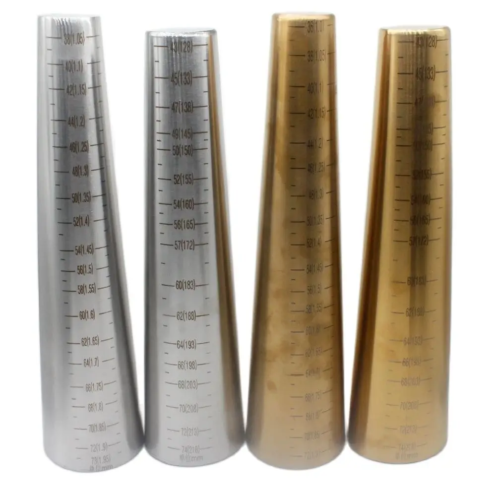 Round Oval Bracelet Mandrel Sizer Copper Stainless Steel Bangle Sizing Forming Repairing Jewelry Making Tool
