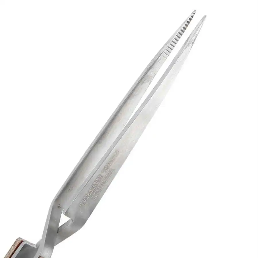 Jewelry Soldering Tweezers Straight Curved Tip Selflock Welding Tweezer Cross Locking Jewelry Making Tool Equipment for Jeweler