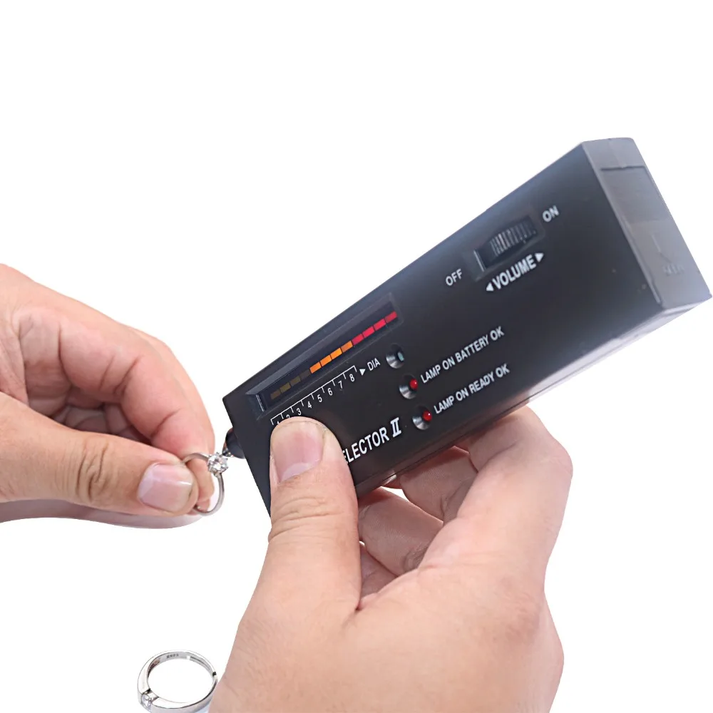 PHYHOO High Accuracy Professional Jeweler Diamond Tester Pen Jewelry Diamond Selector For Novice and Expert