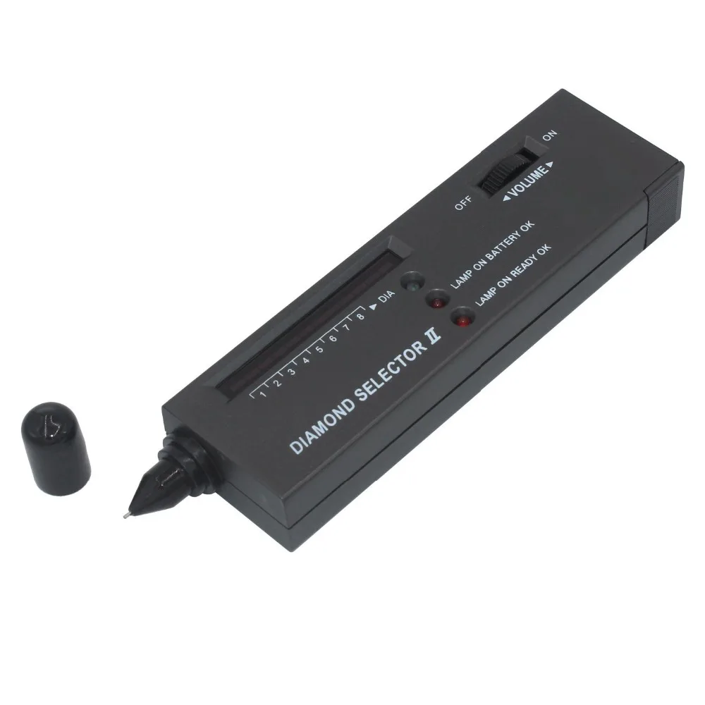PHYHOO High Accuracy Professional Jeweler Diamond Tester Pen Jewelry Diamond Selector For Novice and Expert