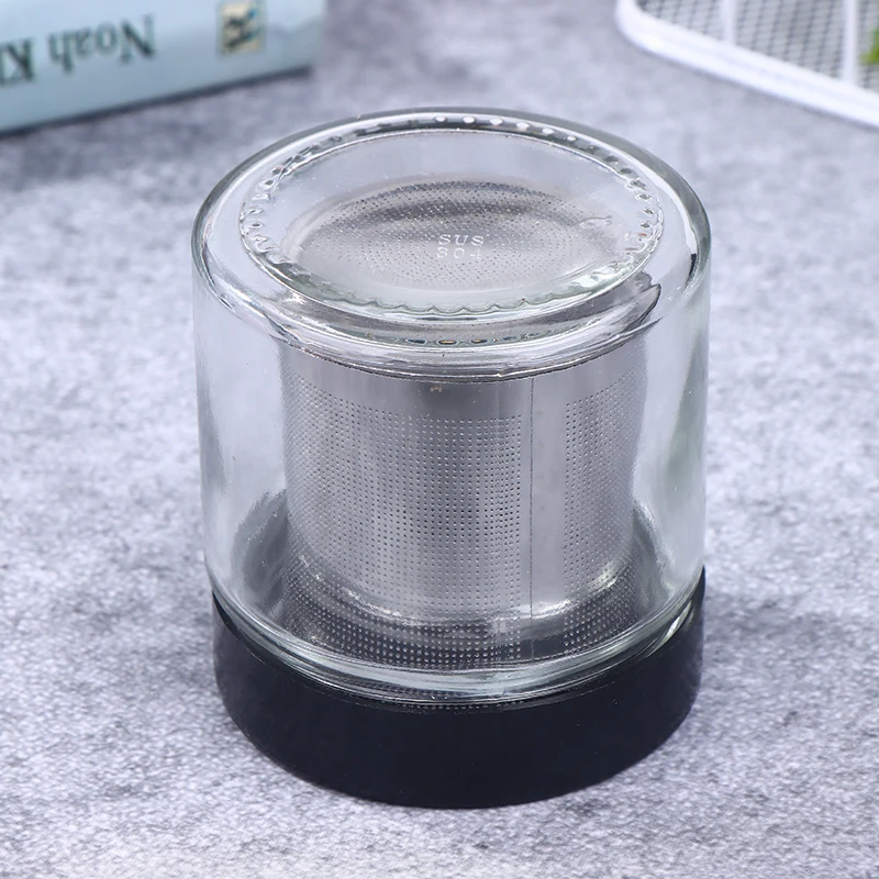 Jewelry Glass Cleaning Pot With Dustproof Lid For Watchmaker For Beads Necklace Rings Cleaning Jar Diamond Washing Cup