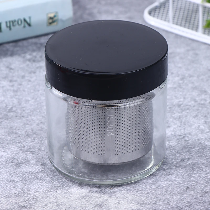 Jewelry Glass Cleaning Pot With Dustproof Lid For Watchmaker For Beads Necklace Rings Cleaning Jar Diamond Washing Cup
