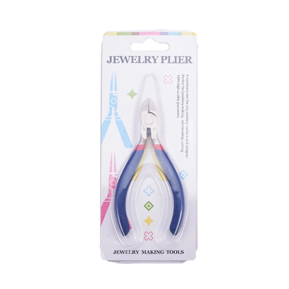 Pandahall Jewelry Pliers Sets Carbon-Hardened Steel Side Cutting Round/Bent/Long Chain Nose Pliers DIY Making Jewelry Tools