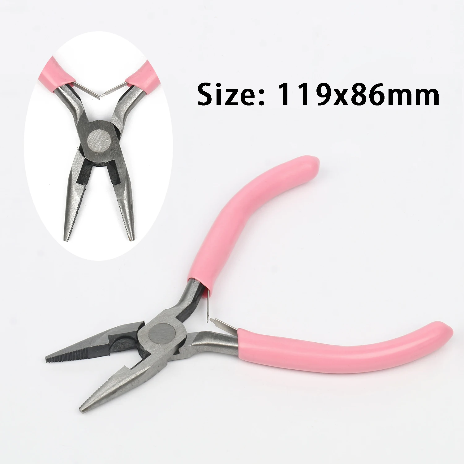 Stainless Steel Needle Nose Pliers Jewelry Pliers Tools & Equipment Kits Cutting Wire Pliers for DIY Jewelery Making Accessories